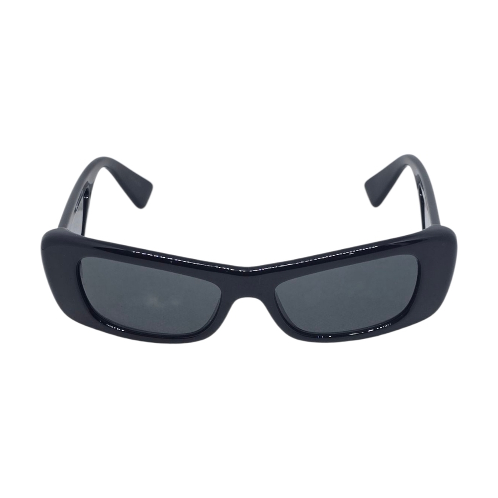 VERSACE SUNGLASSES Black Rectangular Smart Glasse… - image 3